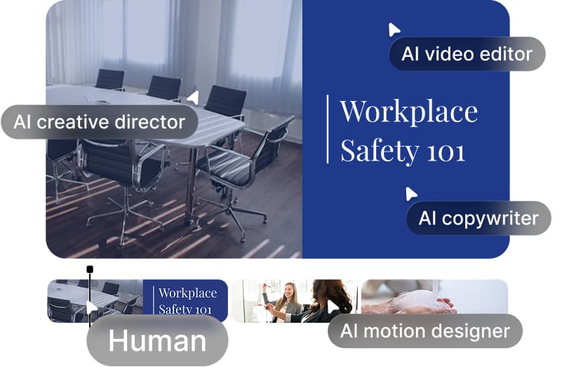 Collection of images showing different stock footage